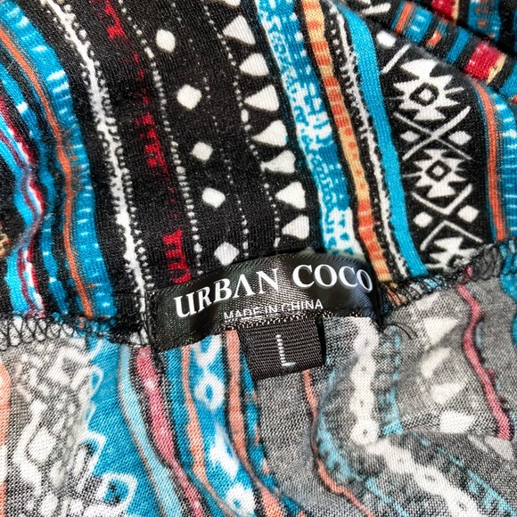 Urban CoCo Women’s Long Stretchy High Waist A-Line Flared Skirt Size Large - Picture 3 of 6